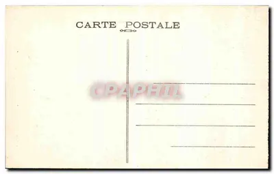 NANCY — Place de la Carrière — Palais du Gouvernement — Verso