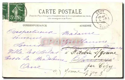 Zamek La Roche - Bagnoles-de-l'Orne — Agencja wynajmu Thouroude — n°154 — Rewers