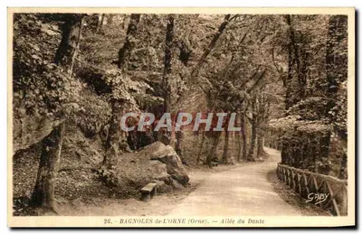 Bagnolles-de-l'Orne (Orne) — Aleja Dante'a — Gaby