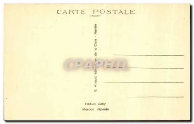 Bagnolés-de-l'Orne (Orne) — Kasyno na jeziorze — Gaby, nr 52 — Rewers