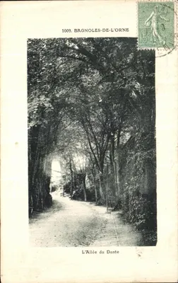 Bagnolles-de-l'Orne — Aleja Dante — E. Roussel, Argentan, nr 1009