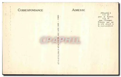Bagnolles-de-l'Orne — O Estabelecimento Termal visto através das Rochas — LL — Verso