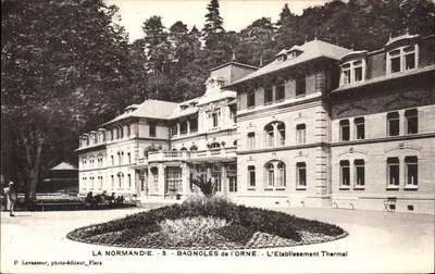 Bagnoles-de-l'Orne — Zespół termalny — P. Levasseur, fotograf i wydawca, Flers