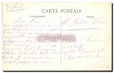 Bagnoles-de-l'Orne — O Hotel dos Termas — E.D. n°54 — Verso