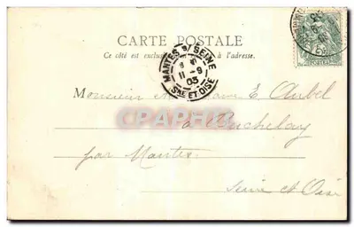 Paris — Museu de Cluny — E.R. Paris, n°69 — Verso