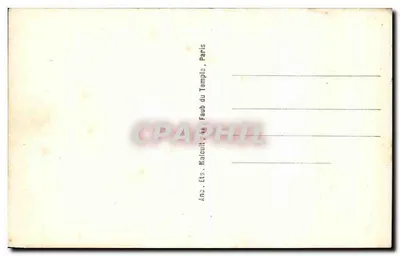 Bagatelle — Kawiarnia — wydawca Ets. Malcuit, Paryż — Rewers