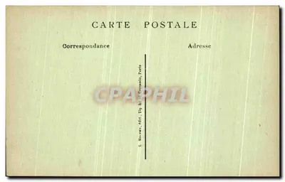 Jardim das Buttes-Chaumont — O Lago — Editor I. Moreau, Paris — Verso
