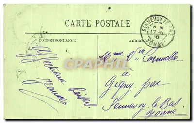 Paris (XVIIe) — A Antiga Porta do Hôtel de Ville — LL. — N° 1169 — Verso