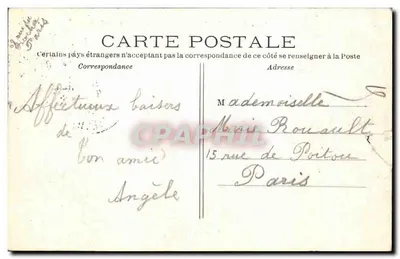 PARIS — Notre Dame et la Caserne de la Cité — C.M. n°141 — Back