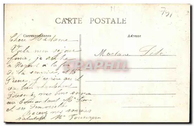 Paris — O Parc Monceau — A Colunata — Verso