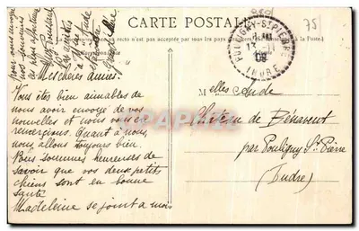 Paris — Estação de Orleães, Quai d'Orsay — Soly Photolon, n°129 — Verso