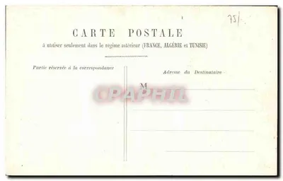 Jardim de Nossa Senhora da Igreja — Paris 7 — editor não visível — Verso