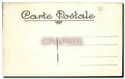 Parijs — Fontein Carpeaux — Tuin van Luxemburg — A. P. — n° 242 — Achterkant