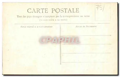 Parijs — La Porte Saint-Denis — Collection Petit Journal — Achterkant