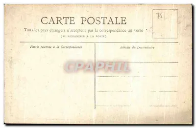 Paryż — Porte Saint-Denis — Collection Petit Journal — Rewers