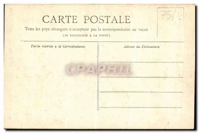 Paryż — Kościół św. Etienne-du-Mont — Zbiór Petit Journal — Rewers