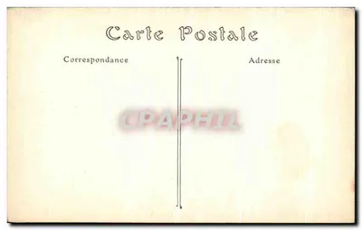 Parijs — Hotel Lauzun. Kleine slaapkamer — ND. Fot. — Achterkant