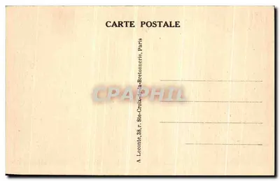 Paryż — Rue de Rivoli — Rivoli Street — n°22 — Rewers