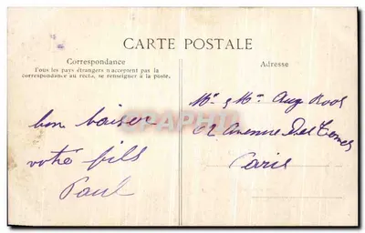 Palazzo di Fontainebleau — Fac-simile dell'Abdizione di Napoleone I — Siron Éditions, n°276 — Verso