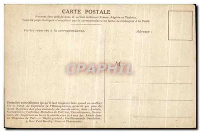 Coroação de Napoleão I — Museu do Louvre — Deschiens, Editor — Verso