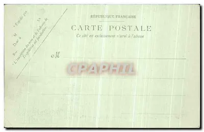 Paris — La Sainte-Chapelle — La Crypte — LL. — N° 108 — Verso