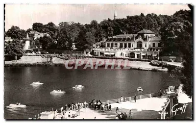 Jezioro i Kasyno Théâmes — Bagnolles-de-l'Orne — Greff