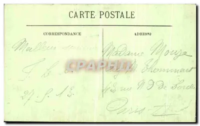 Bagnolles-de-l'Orne — Il Lago e l'Hotel Grand — Vista scattata dal Roc au Chien — LL — n°107 — Verso