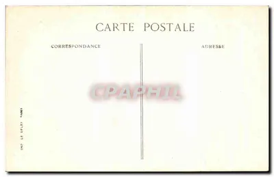 Bagnolles-de-l'Orne — Kapelle des Heiligen Herzens — Verlag B.D. n°129bis — Rückseite