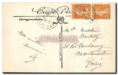 Bagnoles-de-l'Orne — Aleja Dante'a — LL. — N° 41 — Rewers