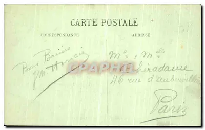 Bagnoles-de-l'Orne — Tesse-la-Madeleine — Uitzicht op het Park van het Thermisch Establissement — L.L. — Achterkant