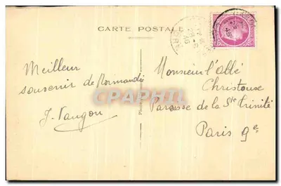 Bagnoles-de-l'Orne — O Grande Hotel — O Lago e o Cassino, vistos do Roc au Chien — Verso
