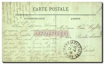 Bagnolles-de-l'Orne — Route de Tessé-la-Madeleine — L.L. — Rewers