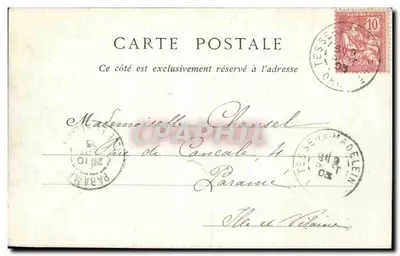 Willa Świętego Franciszka — Okolice Bagnolles-de-l'Orne — Zbiory ND. Fot. — N°39 — Rewers