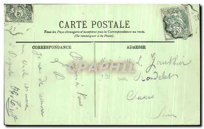 Bagnolles-de-l'Orne — De Avenue des Bains — LL. — Thouroude, Ag. de Location — Achterkant
