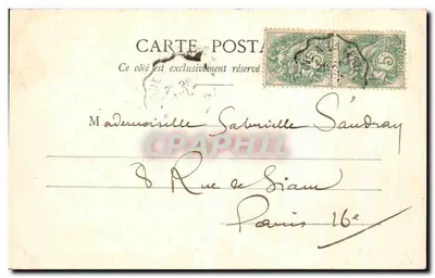Bagnoles-de-l'Orne — Zamek Roche-Bagnoles — E. Roussoul, Argentan — Rewers