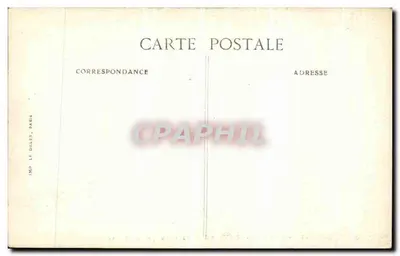 Bagnoles-de-l'Orne — Panorama z Roc au Chien — Wydawca CFD, n°93 — Rewers