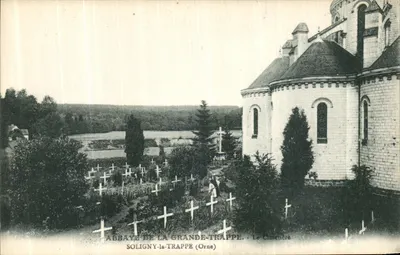 Abadia da Grande-Trappe — O Cemitério — Soligny-la-Trappe (Orne)