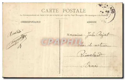 La Grande Trappe (Orne) — Strona Zachodnia — Zbiór R. Potsoun, fot. w Laigle (Orne), N° 692 — Rewers