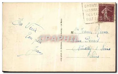 Les Alpes Mancelles — St-Céneri — Le coin préféré — Verso