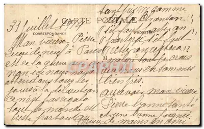 Mortrée (Orne) - Castelo de O - Fachada - Edit. Mouchon, tabacs, em Mortrée (Orne) — Verso