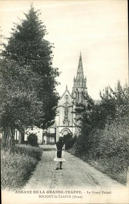 Abadia de La Grande-Trappe — O Grande Portal — Soligny-la-Trappe (Orne)