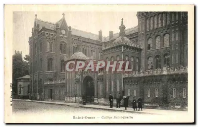 Saint-Omer — Colégio Saint-Bertin — B. F. Paris