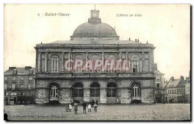 Saint-Omer — O Hotel de Ville — Éditeur : Soleiman, fotógrafo, Lille