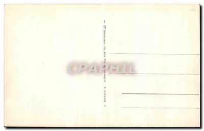 Calais - Pomnik poświęcony zmarłym w Pluviôse — wydawca: Cie Alsacienne des Arts Pile & Fils, Strasbourg — Rewers