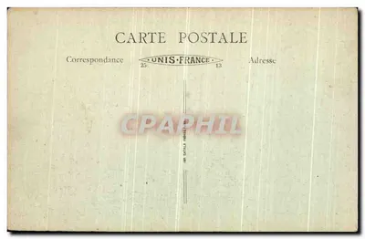 Vimy (P.-de-C.) após a guerra — A Prefeitura e a Igreja — Edit. Fauchois, Béthune — Verso