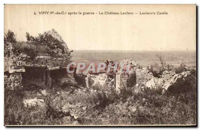 Vimy (P.-de-C.) após a guerra — O Castelo Leclerc — Leclerc's Castle