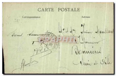 Lens (P.-de-C.) antes da guerra — As Escolas Superiores Condorcet e Campon — Editor: Fauchois, Béthune — Verso