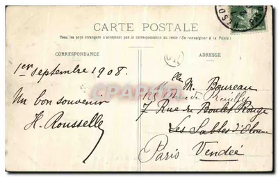 La Canche à Marconne — pont en bois sur un ruisseau, éditeur A la Civette, 41, Rue de la Paroisse, n°18 — Reverso