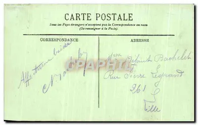 BOULOGNE-SUR-MER — A Coluna da Grande Armée — LL. — Verso