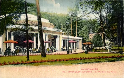 Bagnolles-de-l'Orne - Widok na Pałac Kwiatów — Normandia, nr 30